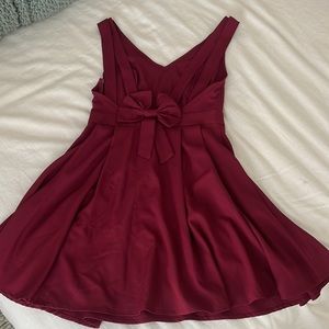 Maroon Dress